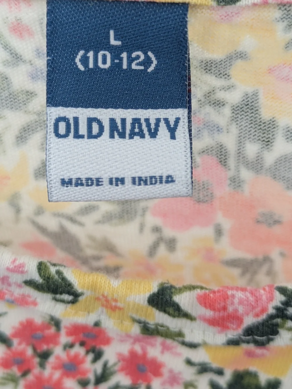 Old Navy Floral Tiered Swing Dress For Girls